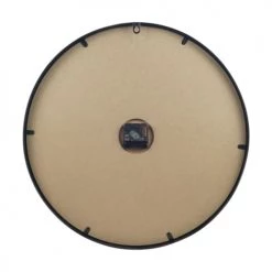 Mobili Rebecca Horloges Murales Et Horloges à Poser Horloge Murale Métal MDF Bicolore Blanc Et Marron ø 50 Cm -Plaques et lettrages Soldes horloge murale metal mdf bicolore blanc et marron oe 50 cm 5