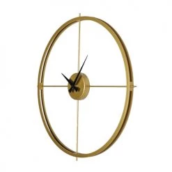 Sensei Maison Horloges Murales Et Horloges à Poser Horloge Murale Or 70x70 Cm -Plaques et lettrages Soldes horloge murale or 70x70 cm 1