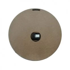 Mobili Rebecca Horloges Murales Et Horloges à Poser Horloge Murale Revêtements En MDF Gris Et Brun ø 40 Cm -Plaques et lettrages Soldes horloge murale revetements en mdf gris et brun oe 40 cm 4