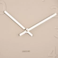 Karlsson Horloges Murales Et Horloges à Poser Horloge Murale Ronde D37,5cm Beige -Plaques et lettrages Soldes horloge murale ronde d37 5cm beige 3