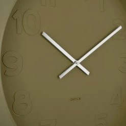 Karlsson Horloges Murales Et Horloges à Poser Horloge Murale Ronde D51cm Vert Mousse -Plaques et lettrages Soldes horloge murale ronde d51cm vert mousse 4