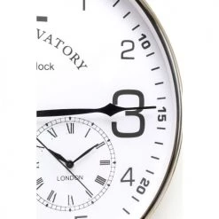 Kare Design Horloges Murales Et Horloges à Poser Horloge Murale Trois En Un En Acier D40 -Plaques et lettrages Soldes horloge murale trois en un en acier d40 3