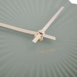 Present Time Horloges Murales Et Horloges à Poser Horloge Murale Vert Jade D40 -Plaques et lettrages Soldes horloge murale vert jade d40 3