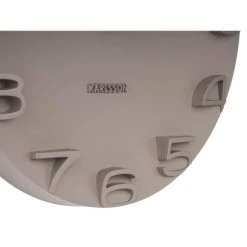 Present Time Horloges Murales Et Horloges à Poser Horloge On The Edge Plastique Gris -Plaques et lettrages Soldes horloge on the edge plastique gris 4