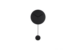 Zuiver Horloges Murales Et Horloges à Poser Horloge Pendule Aluminium Noir