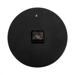 Present Time Horloges Murales Et Horloges à Poser Horloge Petra Résine Noir -Plaques et lettrages Soldes horloge petra resine noir 3