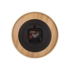 Present Time Horloges Murales Et Horloges à Poser Horloge Pure Small Bois Noir -Plaques et lettrages Soldes horloge pure small bois noir 2