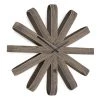 Umbra Horloges Murales Et Horloges à Poser Horloge Ribbonwood Bois Marron