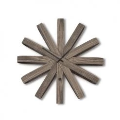 Umbra Horloges Murales Et Horloges à Poser Horloge Ribbonwood Bois Marron 9 Umbra Horloges Murales Et Horloges à Poser Horloge Ribbonwood Bois Marron -Plaques et lettrages Soldes horloge ribbonwood bois marron 2