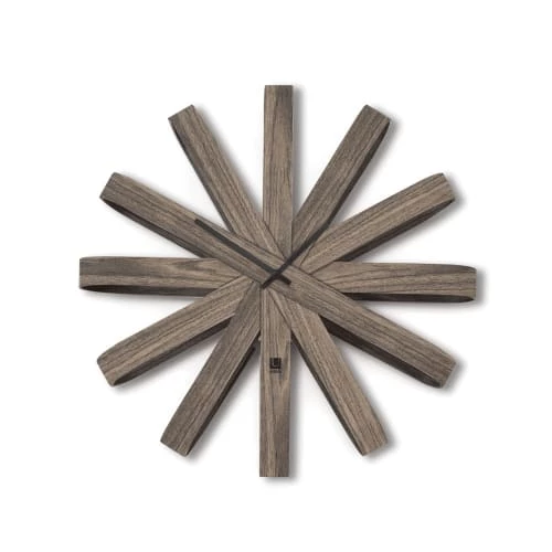 Umbra Horloges Murales Et Horloges à Poser Horloge Ribbonwood Bois Marron 5 Umbra Horloges Murales Et Horloges à Poser Horloge Ribbonwood Bois Marron – Image 3