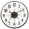Maisons Du Monde Horloges Murales Et Horloges à Poser Horloge Roue De Vélo En Métal Noir D60 -Plaques et lettrages Soldes horloge roue de velo en metal noir d60 1000 5 39 195896 1