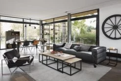 Maisons Du Monde Horloges Murales Et Horloges à Poser Horloge Roue En Métal Noir Mat D120 -Plaques et lettrages Soldes horloge roue en metal noir mat d120 1000 6 32 210772 3