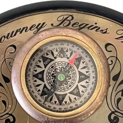 Signes Grimalt Horloges Murales Et Horloges à Poser Horloge Solaire Boussole En Laiton -Plaques et lettrages Soldes horloge solaire boussole en laiton 1