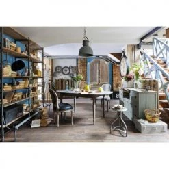 Maisons Du Monde Horloges Murales Et Horloges à Poser Horloges Rouages En Métal Patiné L164 -Plaques et lettrages Soldes horloges rouages en metal patine l164 1000 10 10 130349 2