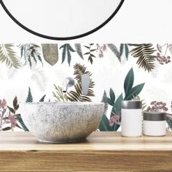 99Déco Lot De 2 Crédences Adhésives En PVC L.70 X H.30 Cm