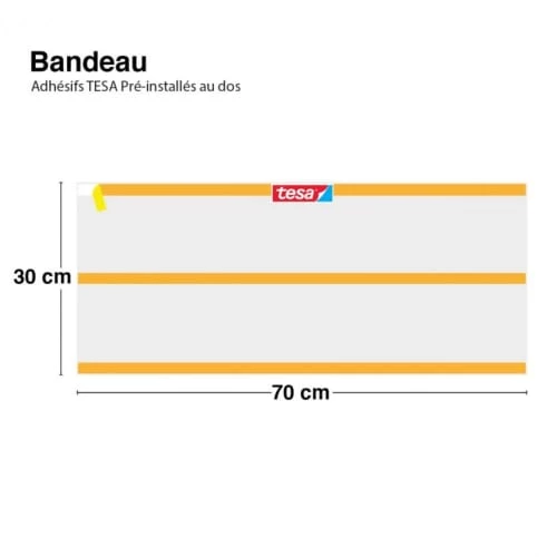 99Déco Lot De 2 Crédences Adhésives En PVC L.70 X H.30 Cm 6 99Déco Lot De 2 Crédences Adhésives En PVC L.70 X H.30 Cm – Image 4