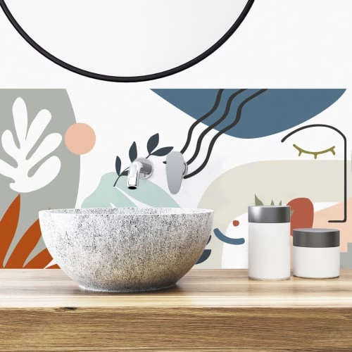 99Déco Lot De 2 Crédences Adhésives En PVC L.70 X H.30 Cm 3 99Déco Lot De 2 Crédences Adhésives En PVC L.70 X H.30 Cm