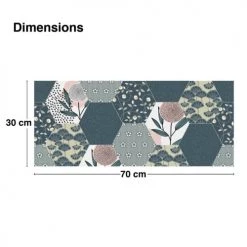 99Déco Lot De 2 Crédences Adhésives En PVC L.70 X H.30 Cm -Plaques et lettrages Soldes lot de 2 credences adhesives en pvc l 70 x h 30 cm 9