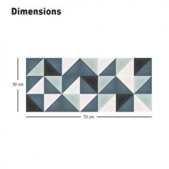 99Déco Lot De 2 Crédences PVC L70xH30cm -Plaques et lettrages Soldes lot de 2 credences pvc l70xh30cm 35