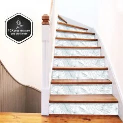 99Déco Crédences Lot De 5 Contremarches Escaliers L100x15cm