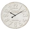 Enesco Horloges Murales Et Horloges à Poser Pendule Chiffres Relief En MDF D40cm -Plaques et lettrages Soldes pendule chiffres relief en mdf d40cm