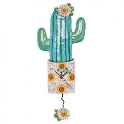 Enesco Horloges Murales Et Horloges à Poser Pendule En Forme De Cactus H48cm