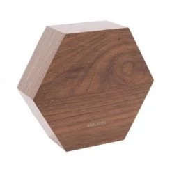 Present Time Horloges Murales Et Horloges à Poser Réveil à LED En Bois -Plaques et lettrages Soldes reveil a led en bois 2