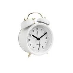 Karlsson Horloges Murales Et Horloges à Poser Réveil Design Classic Noir -Plaques et lettrages Soldes reveil design classic blanc