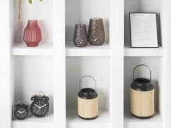 Karlsson Horloges Murales Et Horloges à Poser Réveil Design Classic Noir -Plaques et lettrages Soldes reveil design classic noir 2