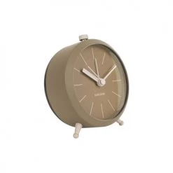 Karlsson Horloges Murales Et Horloges à Poser Réveil En Métal Vert -Plaques et lettrages Soldes reveil en metal vert 3