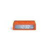 Lexon Horloges Murales Et Horloges à Poser Réveil LCD Réversible ON-OFF En ABS Orange -Plaques et lettrages Soldes reveil lcd reversible on off en abs orange