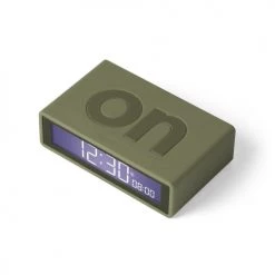 Lexon Horloges Murales Et Horloges à Poser Réveil LCD Réversible ON-OFF En ABS Vert Kaki 10 Lexon Horloges Murales Et Horloges à Poser Réveil LCD Réversible ON-OFF En ABS Vert Kaki -Plaques et lettrages Soldes reveil lcd reversible on off en abs vert kaki 2