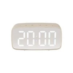 Karlsson Horloges Murales Et Horloges à Poser Réveil Led Noir -Plaques et lettrages Soldes reveil led gris clair 6