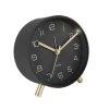 Present Time Horloges Murales Et Horloges à Poser Réveil Noir