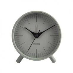 Present Time Horloges Murales Et Horloges à Poser Réveil Vintage Vert Jade -Plaques et lettrages Soldes reveil vintage vert jade 2