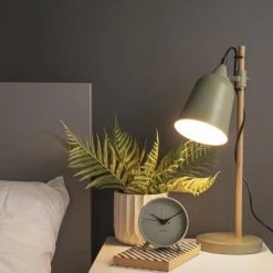 Present Time Horloges Murales Et Horloges à Poser Réveil Vintage Vert Jade -Plaques et lettrages Soldes reveil vintage vert jade 4